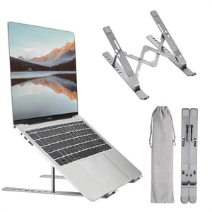 SOPORTE DE ALUMINIO PARA LAPTOP Y TABLET