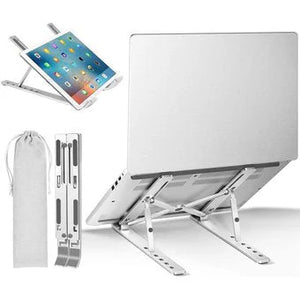 SOPORTE DE ALUMINIO PARA LAPTOP Y TABLET