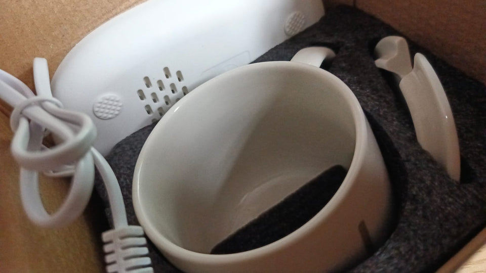 TAZA CALENTADORA DE CERÁMICA