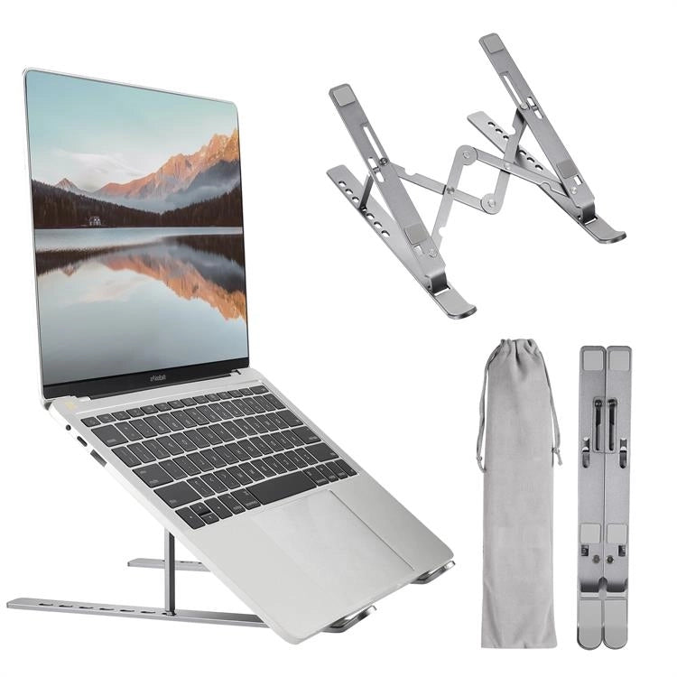 SOPORTE DE ALUMINIO PARA LAPTOP Y TABLET